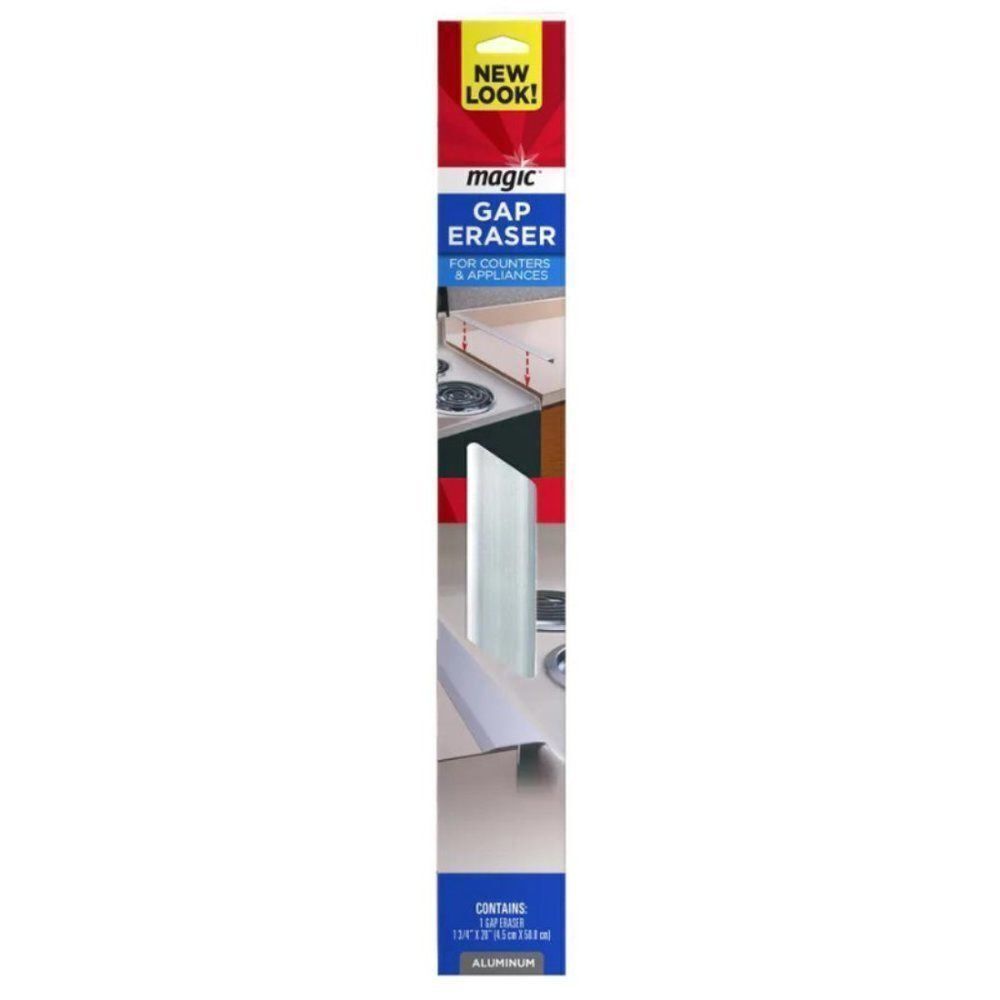 Magic Universal Gas and Electric Range Counter Gap Cover (Aluminum) 2 pa…